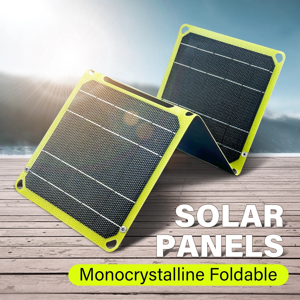 "FlexiCharge: Your Powerful Outdoor Solar Companion"